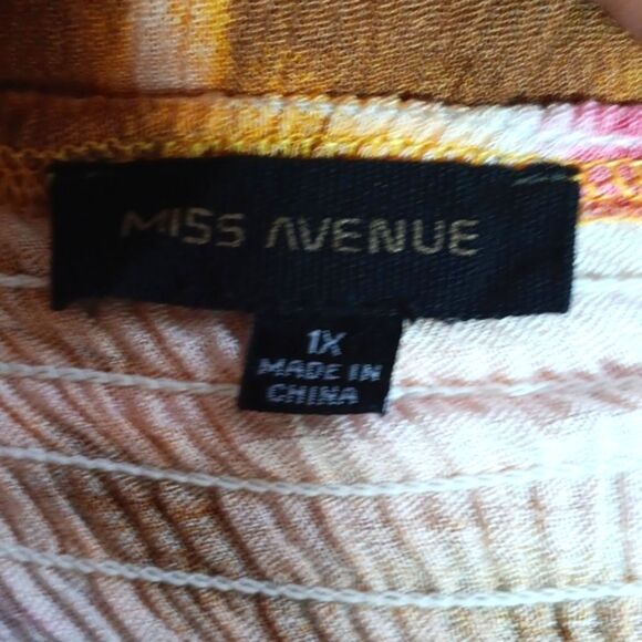 Women Festive Boho Beach Tie-Dye Sleeveless Wide Leg Jumpsuit sz 1X - Picture 9 of 10